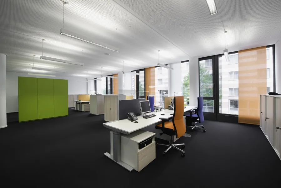 Picture of office space without people