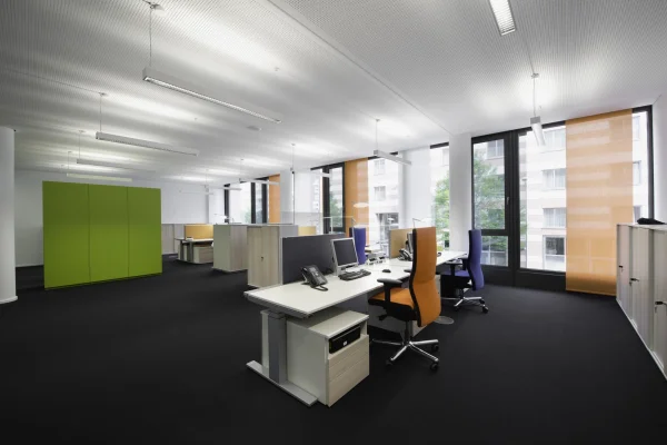 Picture of office space without people